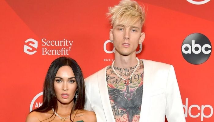 Megan Fox and Machine Gun Kelly Get Lovey-Dovey In The Indy 500 Weekend Concert