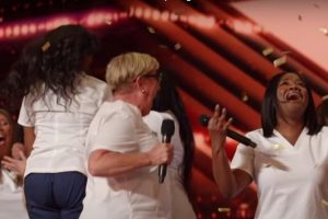 Gorgeous Golden Buzzer performance by the frontline workers on America’s Got Talent.