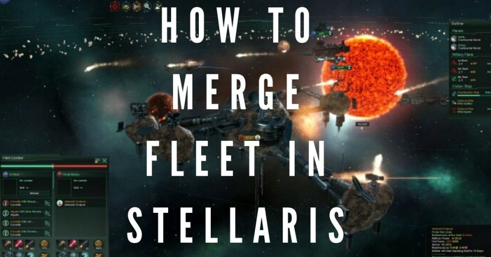 how to merge fleet in stellaris