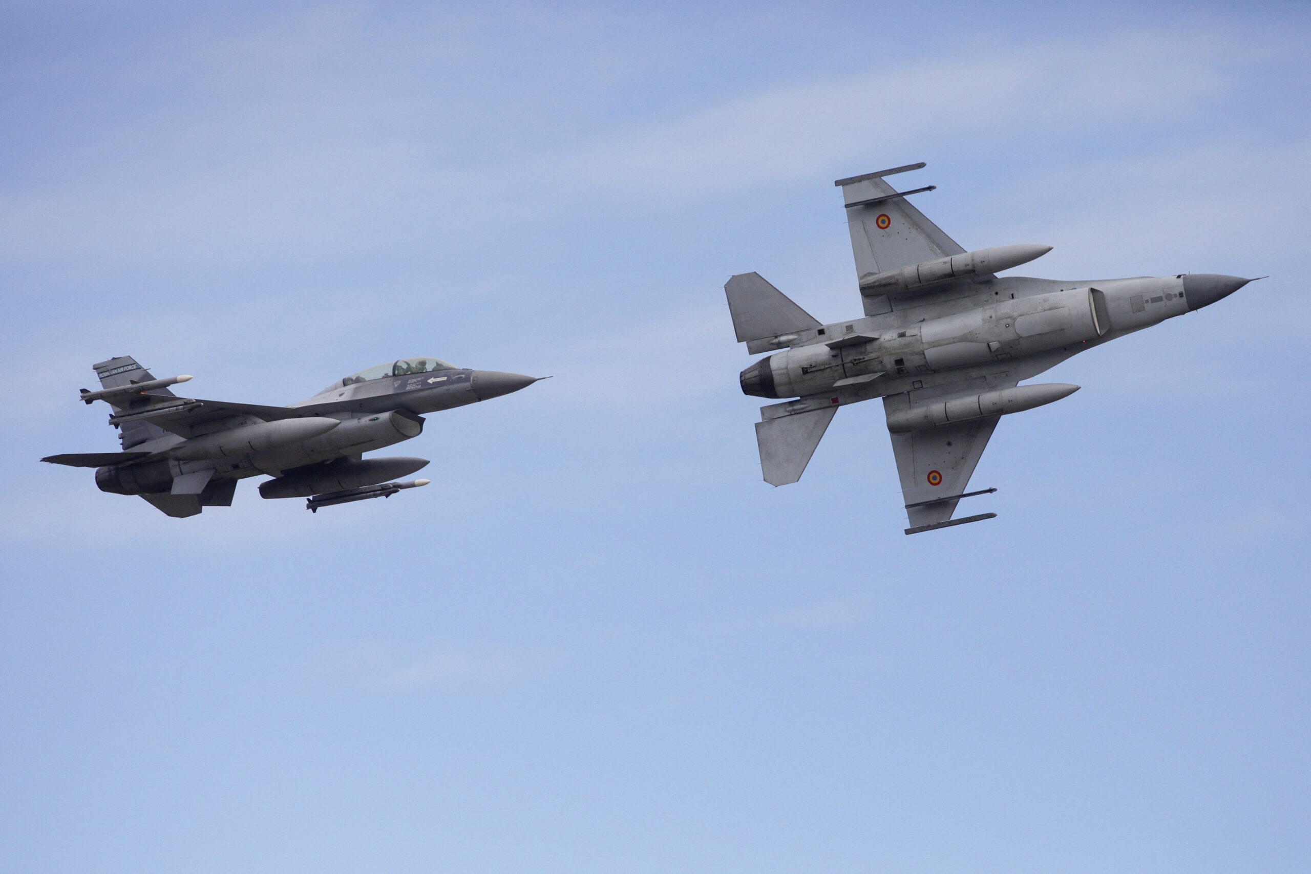 Romania Scrambles F-16s After Russian Drone Violates Airspace